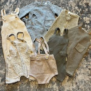 Baby Knit Romper Bundle